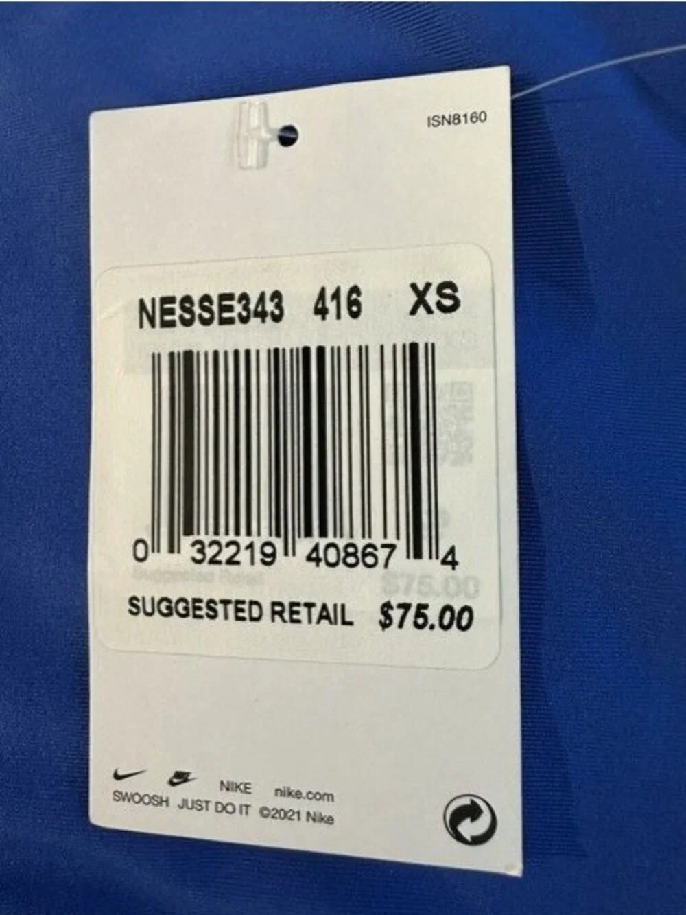 Nike Swim x Stussy Hydroguard Dri-FIT‎ UPF40+ Rash Guard Men's XS NEW with Tags